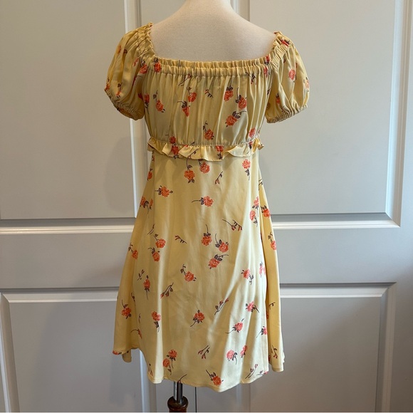 FLYNN SKYE Lou Mini Dress Sunshine Blooms NWOT Size Small - Picture 3 of 6